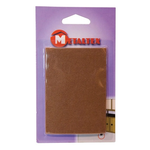 Plaque feutre adhési.10x7.5cm 297205 - METALTEX