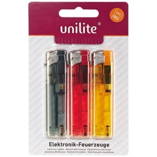 Briquet transparent éléctronique x3 - POPINT
