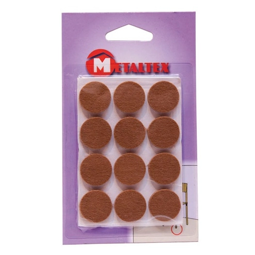 Rondelles feutre adh.d22 x12 297202 - METALTEX