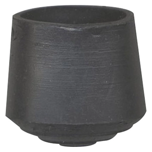 Embout patin envel.caout.noir d22 sc - ISO