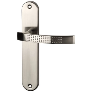 Ensemble poignées isola nickel mat bec cane 195mm - ALPERTEC