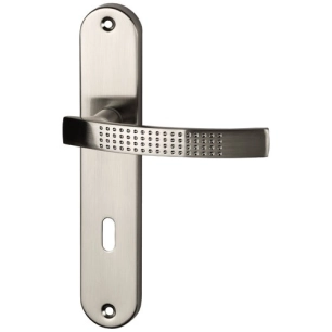 Ensemble poignées isola nickel mat clé 195mm - ALPERTEC