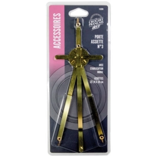 1 Porte assiette d.26/39 cm blister - LE CROCHET FRANCAIS