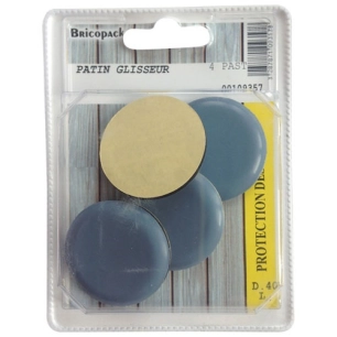 Patin glisseur 40mm bl4 - BRICOPACK