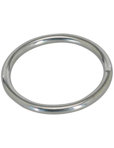 Anneau soudé acier zingué Øfil 8mm Øint.74mm uc1 - CHAPUIS