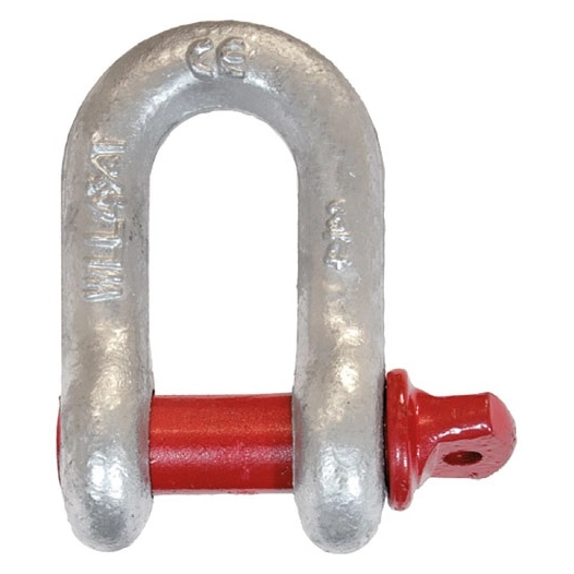 Manille droite ac. galvanisé larg.17mm axe 11mm 1000kg uc1 - CHAPUIS