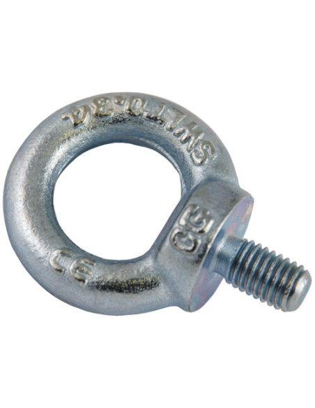 Anneau levage male acier c15 m16 700kg norme din580 uc1 - CHAPUIS