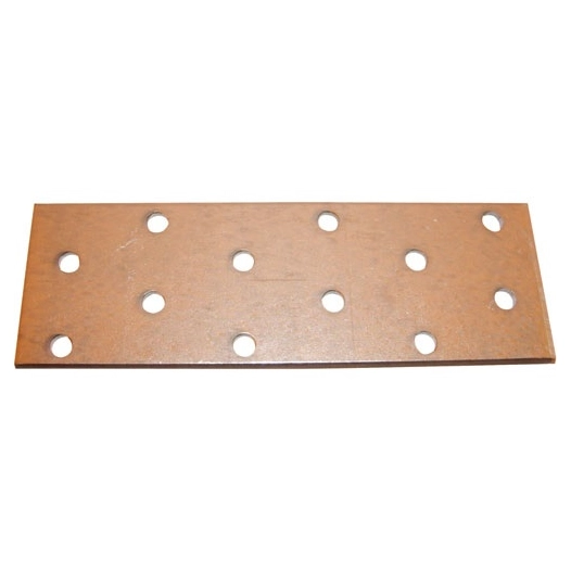 Plaque perforée 160x40x2 zn - AFBAT