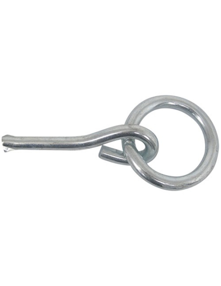 Anneau à sceller fil 10 int.50 l60mm zingué blanc - AFBAT