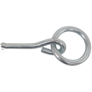 Anneau à sceller fil 10 int.50 l60mm zingué blanc - AFBAT