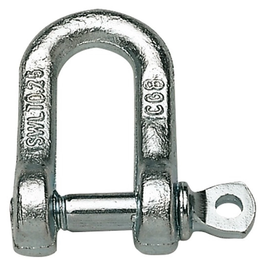 Manille droite acier zingué larg.21mm axe 9mm uc1 - CHAPUIS