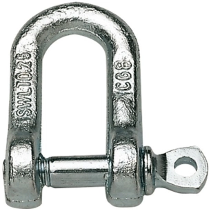 Manille droite acier zingué larg.21mm axe 9mm uc1 - CHAPUIS