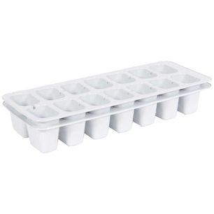 Bac à glaçons x2 blanc cérusé - EDA