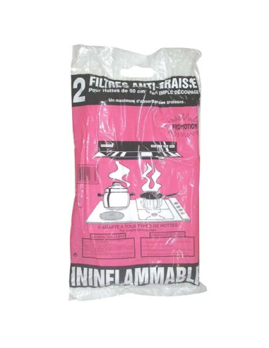 Filtre hotte standard x2 117x47 999e - CABRI-DEAL