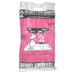 Filtre hotte standard x2 117x47 999e - CABRI-DEAL