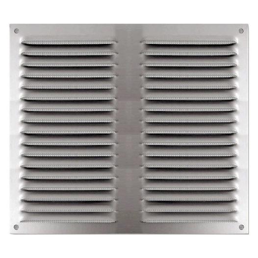 Grille alu anodisé persienne à moustiquaire 200x200 sachet - AUTOGYRE