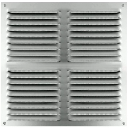 Grille alu anodisé persienne en applique 300x300mm - AUTOGYRE