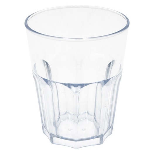 verre à eau transparent san 29 cl x8 - SANS MARQUE