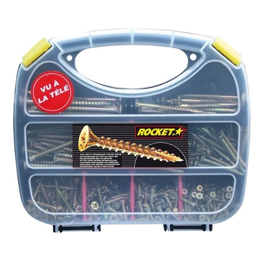 Vis rocket valisette 430 vis - VYNEX