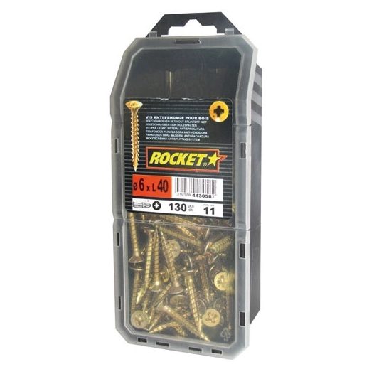 Vis rocket tf pozi 6x40 vybac 130p - ROCKET