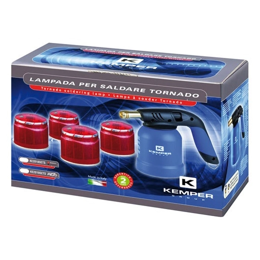 Lampe à souder + 4 cartouches - KEMPER