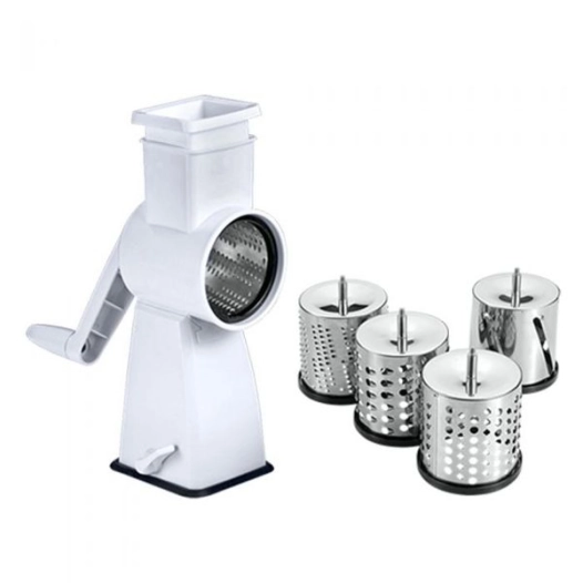 Râpe manuelle 4 tambours - Flash - METALTEX