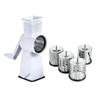 Râpe manuelle 4 tambours - Flash - METALTEX