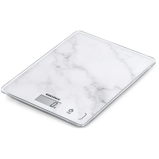 Balance 5 kg Marbre Blanc - Page Compact 300 - 61516 - SOEHNLE