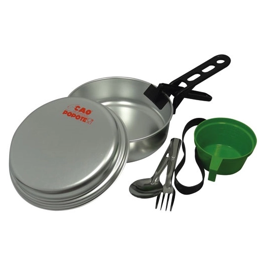 Popote alu scout 1 personne 7 pieces - CAO