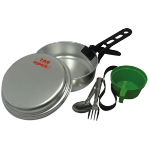 Popote alu scout 1 personne 7 pieces - CAO