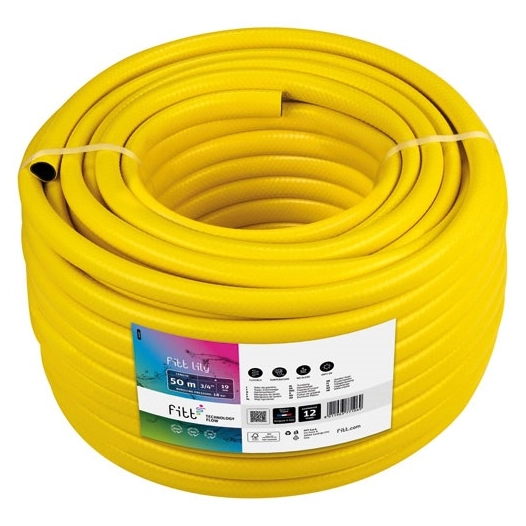 Tuyau fitt lily jaune d 19mm x 50m - FITT