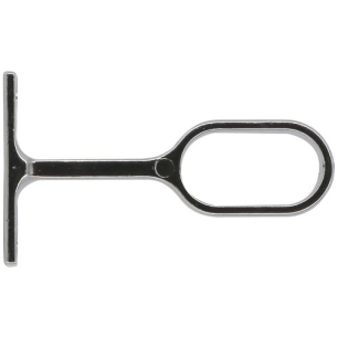 Support dressing 30x15 mtl 55mm chrome x2 - MOBOIS