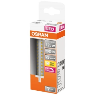 Led crayon 118mm variable 15w r7s chaud boite de 1 - OSRAM
