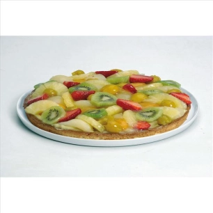 Plat à tarte 32 cm blanc - GIRARD