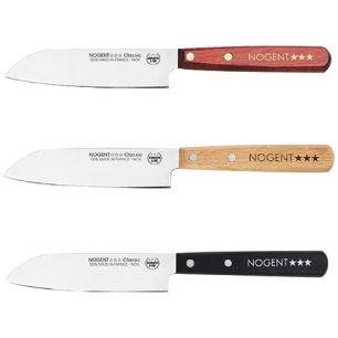 12 Couteau Santoku 11 cm - Classic Bois - NOGENT