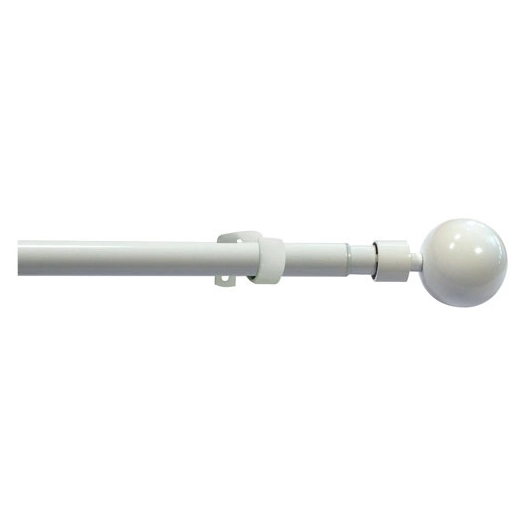 Kit Ø19/16 extensible 1m20/2m10 boule orlando blanc brillan - MOBOIS
