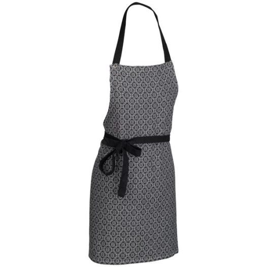 Tablier 67 x 80 cm Carreaux Noirs - Gianna - KELA