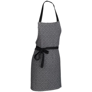 Tablier 67 x 80 cm Carreaux Noirs - Gianna - KELA