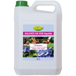 Sulfate de fer liquide 5l - STAR JARDIN