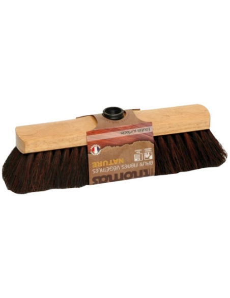 Balai 29cm fsc fibre vegetale madagascar - THOMAS
