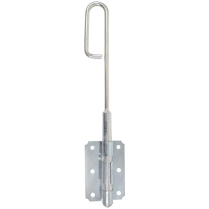 Verrou baionnette 14 l400mm zingué blanc - AFBAT