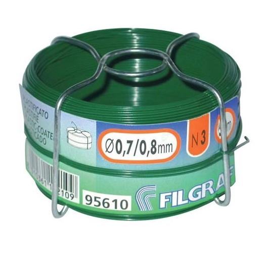 Fil plastifié vert Filgraf 5 bobine 50m - FILGRAF