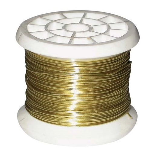 Fil carcasse laiton bobinot 50 grs - FILOMAT