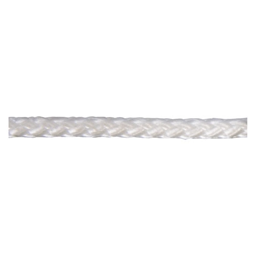 Corde polypro. tressée blanche Ø4mm bobine 100m - CHAPUIS