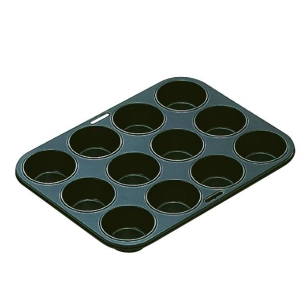 Plaque 12 muffins - Moka - IBILI