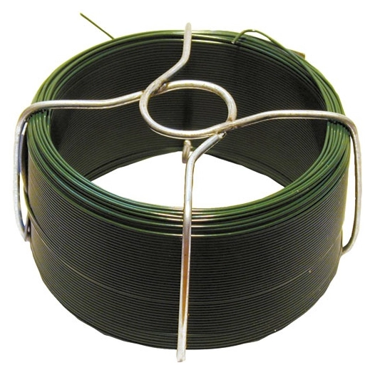 Fil acier plastifie vert ø 1.4mm x30m - CHAPUIS