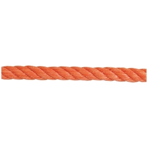 Corde polypro. torsadée orange Ø14mm bobine 48m - CHAPUIS