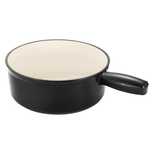 Poêlon à fondue 20 cm Noir - TABLE ET COOK