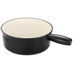 Poêlon à fondue 20 cm Noir - TABLE ET COOK