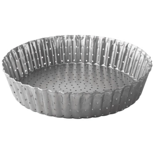 Moule à tarte haut cannelé perforé 20 cm - Delize - LACOR